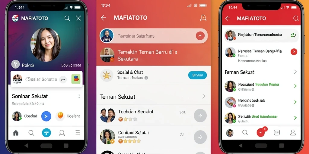 Antarmuka MAFIATOTO yang intuitif dan mudah digunakan.